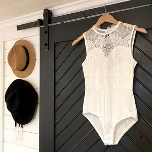 Vera and Lucy Lace Bodysuit